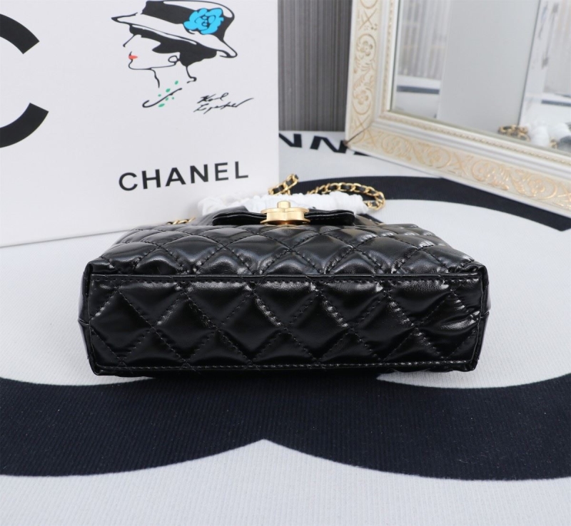 Ch**el top handle bags